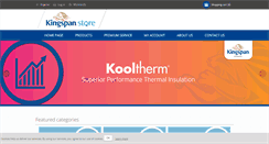 Desktop Screenshot of kingspanstore.com